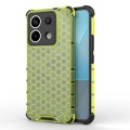 For Xiaomi Poco X6 Shockproof Honeycomb Phone Case(Green)