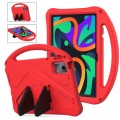 For Lenovo Tab M11 /Xiaoxin Pad 11 2024 EVA Shockproof Tablet Case with Holder(Red)