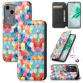 For vivo S18 CaseNeo Colorful Magnetic Leather Phone Case(Magic Space)