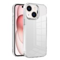 For iPhone 15 Plus Ice Color Clear PC Hybrid TPU Phone Case(White)