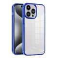 For iPhone 15 Pro Ice Color Clear PC Hybrid TPU Phone Case(Bllue)