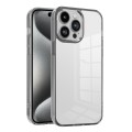 For iPhone 15 Pro Ice Color Clear PC Hybrid TPU Phone Case(Grey)