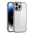For iPhone 14 Pro Max Ice Color Clear PC Hybrid TPU Phone Case(Grey)