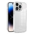 For iPhone 14 Pro Ice Color Clear PC Hybrid TPU Phone Case(White)