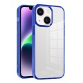 For iPhone 14 Ice Color Clear PC Hybrid TPU Phone Case(Bllue)
