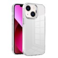 For iPhone 13 Ice Color Clear PC Hybrid TPU Phone Case(White)