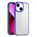 For iPhone 13 Ice Color Clear PC Hybrid TPU Phone Case(Bllue)