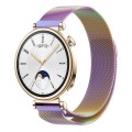 For Huawei Watch GT4 41mm Milan Magnetic Steel Mesh Watch Band(Colorful)