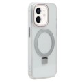 For iPhone 12 Starlink Stand Clear Magsafe Phone Case(Transparent)