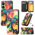 For Xiaomi Redmi 13C CaseNeo Colorful Magnetic Leather Phone Case(Colorful Cloud)
