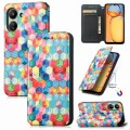 For Xiaomi Redmi 13C CaseNeo Colorful Magnetic Leather Phone Case(Magic Space)