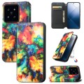 For Xiaomi 14 CaseNeo Colorful Magnetic Leather Phone Case(Colorful Cloud)