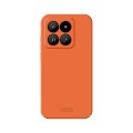 For Xiaomi 14 Pro MOFI Qin Series Skin Feel All-inclusive PC Phone Case(Orange)