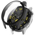 For Huawei Watch GT4 46mm PC + Tempered Film Integrated Watch Protective Case(Black)