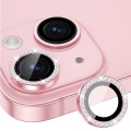 For iPhone 14 / 14 Plus ENKAY AR Anti-reflection Individual Diamond Ring Camera Lens Glass Full Film