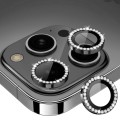 For iPhone 14 Pro / 14 Pro Max ENKAY AR Anti-reflection Individual Diamond Ring Camera Lens Glass Fu
