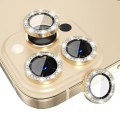 For iPhone 13 Pro / 13 Pro Max ENKAY AR Anti-reflection Individual Diamond Ring Camera Lens Glass Fu