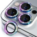 For iPhone 13 Pro / 13 Pro Max ENKAY AR Anti-reflection Individual Diamond Ring Camera Lens Glass Fu