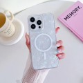 For iPhone 12 Pro Max Shell Texture MagSafe TPU Phone Case(Dazzling)