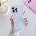 For iPhone 15 / 13 / 14 Shell Texture MagSafe TPU Phone Case(White)