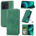 For Xiaomi 13T / 13T Pro Retro Skin Feel Magnetic Flip Leather Phone Case(Green)