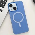 For iPhone 15 Plus Ice Fog MagSafe PC Phone Case(Blue)