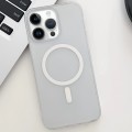 For iPhone 12 Pro Ice Fog MagSafe PC Phone Case(White)