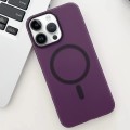 For iPhone 12 Pro Ice Fog MagSafe PC Phone Case(Purple)