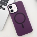 For iPhone 12 Ice Fog MagSafe PC Phone Case(Purple)