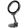 G118 1080-Degree Rotating Folding Magnetic Phone Holder Dashboard Suction Cup Car Mount(Grey)