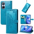 For Blackview A200 Pro Mandala Flower Embossed Leather Phone Case(Blue)