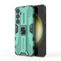 For Samsung Galaxy S24+ 5G Supersonic Armor PC Hybrid TPU Phone Case(Green)