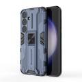 For Samsung Galaxy S24 5G Supersonic Armor PC Hybrid TPU Phone Case(Blue)
