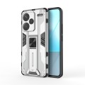 For Redmi Note 13 Pro 5G Supersonic Armor PC Hybrid TPU Phone Case(Silver)