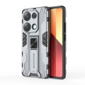 For  Redmi Note 13 Pro 4G Supersonic Armor PC Hybrid TPU Phone Case(Grey)