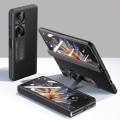 For Honor Magic VS Pioneer Skin-Feel Case-film Integral Hinge Shockproof Phone Case(Black)