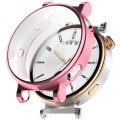 For Huawei Watch GT4 41mm Full Coverage TPU Electroplated Watch Protective Case(Pink)