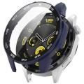 For Huawei Watch GT 4 46mm PC + Tempered Glass Integrated Watch Protective Case with Graduated Dial(