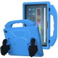 For Amazon Fire Max 11 2023 Thumb Bracket EVA Shockproof Tablet Case(Blue)