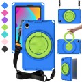 For TCL Tab 8 LE / WiFi 2023 EVA Hybrid PC Shockproof Tablet Case with Frame(Blue)