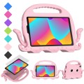 For TCL Tab 8 LE / WiFi 2023 Octopus Style EVA Hybrid PC Shockproof Tablet Case with Strap(Pink)
