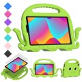 For TCL Tab 8 LE / WiFi 2023 Octopus Style EVA Hybrid PC Shockproof Tablet Case with Strap(Grass Gre