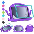 For Samsung Galaxy Tab A9 8.7 X110/X115 Octopus Style EVA Hybrid PC Shockproof Tablet Case with Stra