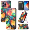 For Blackview  A96 CaseNeo Colorful Magnetic Leather Phone Case(Colorful Cloud)
