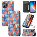 For Blackview  A96 CaseNeo Colorful Magnetic Leather Phone Case(Rhombus Mandala)