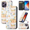 For Blackview  A96 CaseNeo Colorful Magnetic Leather Phone Case(Rhombus)