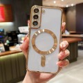 For Samsung Galaxy S22+ 5G MagSafe Electroplating TPU Phone Case(Gold)
