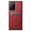 For Samsung Galaxy Note20 Ultra 5G Suteni H15  Oil Eax Leather Detachable Wallet Back Phone Case(Red