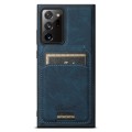 For Samsung Galaxy Note20 Ultra 5G Suteni H16 Litchi Texture Leather Detachable Wallet Back Phone Ca