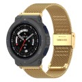 For Amazfit Active Edge A2212 Milan Mesh Single Buckle Watch Band(Gold)